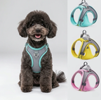 Furvento Reflective AirMesh Pet Harness Set